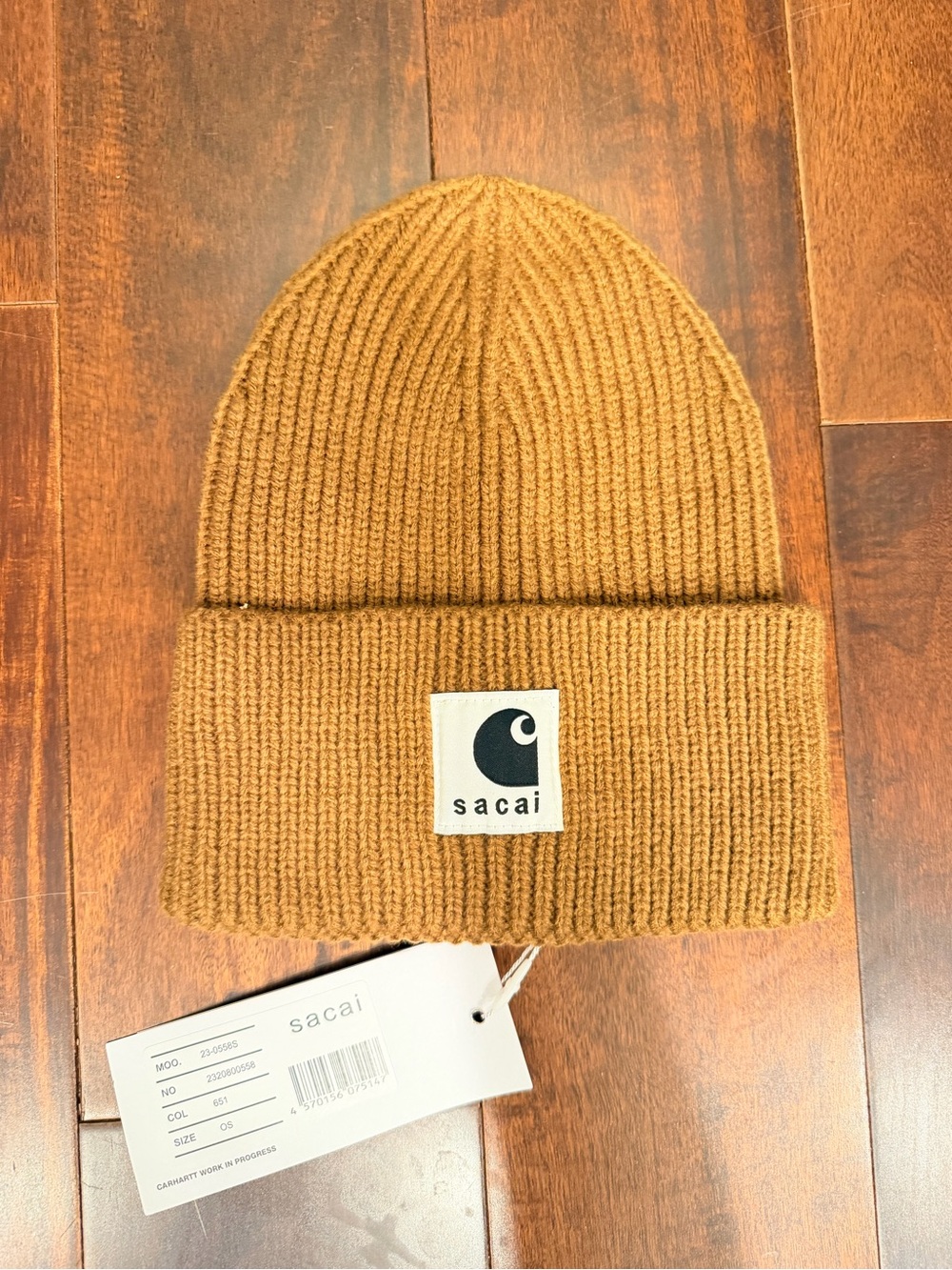 Sacai Unisex Beanie